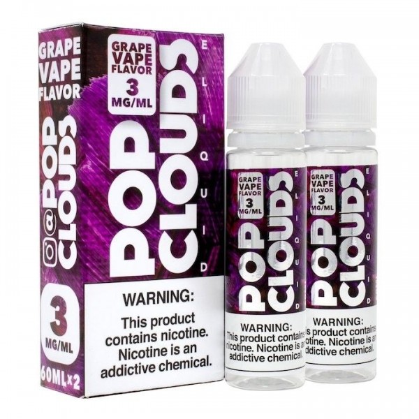 Grape by Pop Clouds E-Liquid 120ml