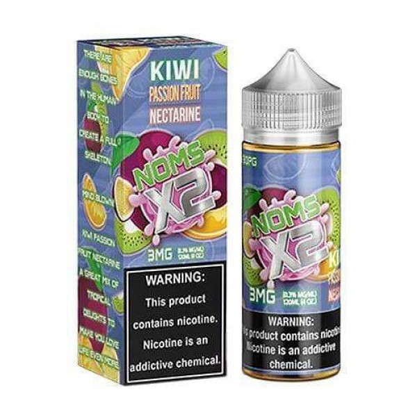 Kiwi Passion Fruit Nectarine by Noms X2 120ML