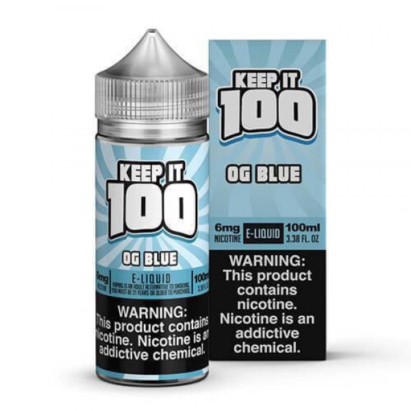 OG Blue (Blue Slushie) by Keep It 100 100ml